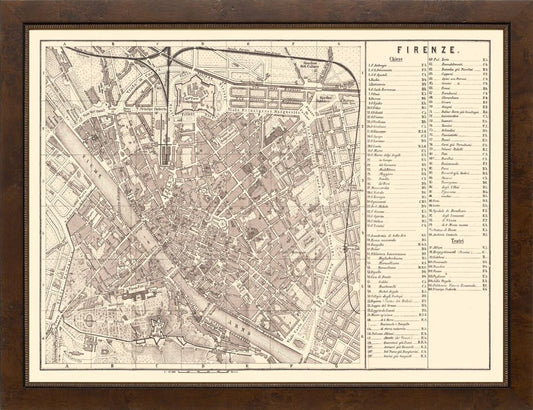 Map of Firenze