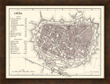 Map of Lucca