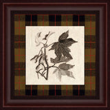 Leaves & Plaid IV