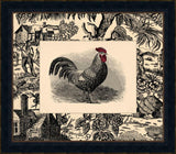 Toile Roosters III