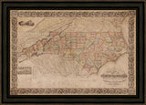 Map of North Carolina Oversized