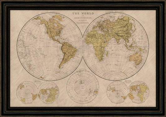 Map of The World XXl