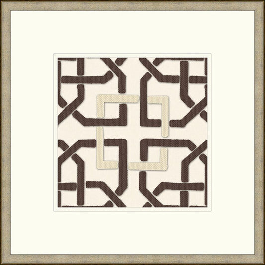 Felt Interlocking - Dark Brown II