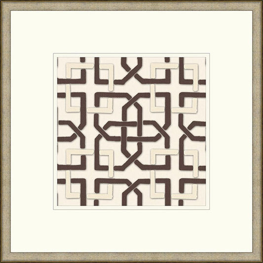 Felt Interlocking - Dark Brown IV