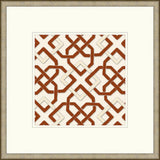 Felt Interlocking - Burnt Sienna III