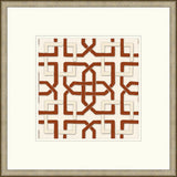 Felt Interlocking - Burnt Sienna IV