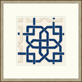 Felt Interlocking - Blue I