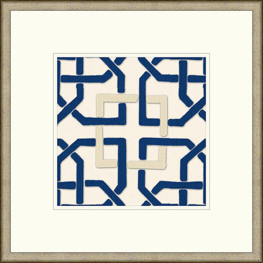 Felt Interlocking - Blue II