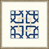 Felt Interlocking - Blue II