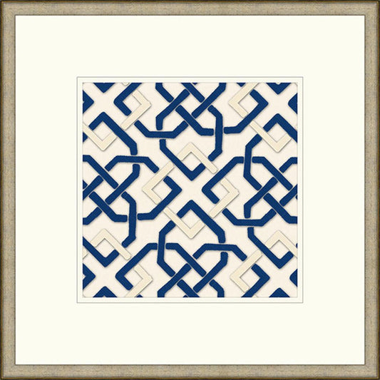 Felt Interlocking - Blue III