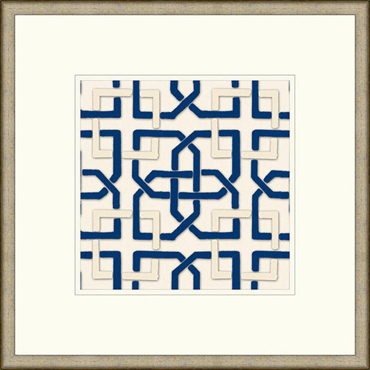 Felt Interlocking - Blue IV