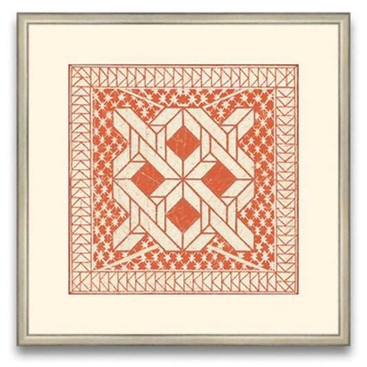 Small Tangerine Tile I