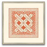 Small Tangerine Tile I