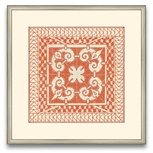 Small Tangerine Tile Iv