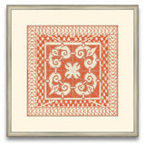 Small Tangerine Tile Iv