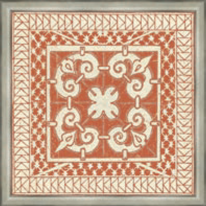 Tangerine Tile IV