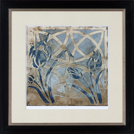 STAINED GLASS INDIGO III