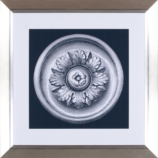 CLASSIC MEDALLION ON NAVY I