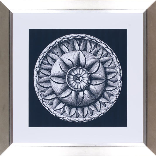 CLASSIC MEDALLION ON NAVY III