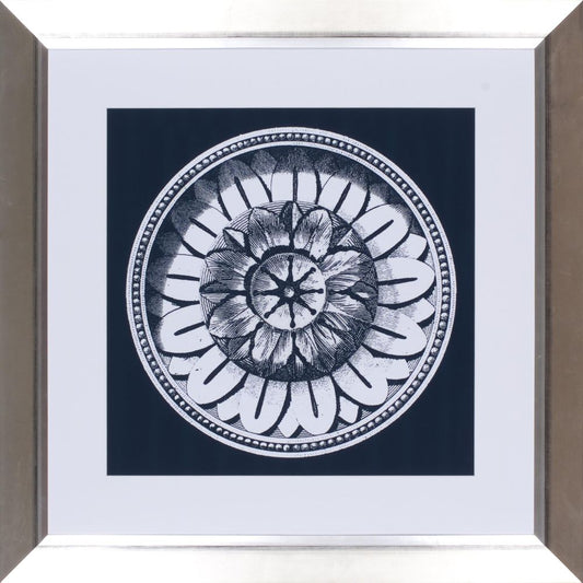 CLASSIC MEDALLION ON NAVY IV