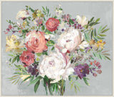 Gray Garden on Canvas