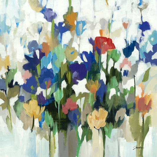 Corner Flower Stand Boxed Canvas