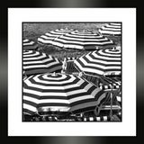 Petite Black & White Umbrellas I