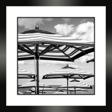 Petite Black & White Umbrellas II