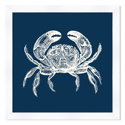 Crab in Blue Reverse