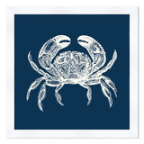 Crab in Blue Reverse