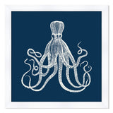 Octopus in Blue Reverse