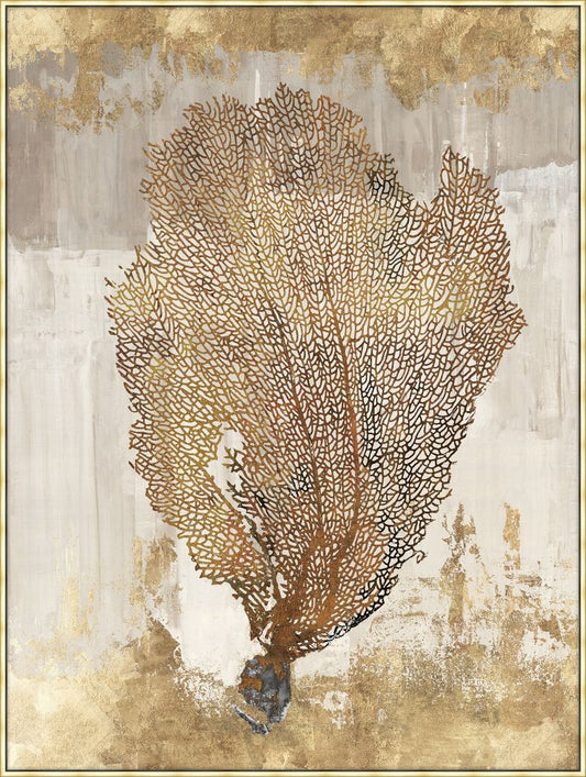 Coral Splendor III in Canvas