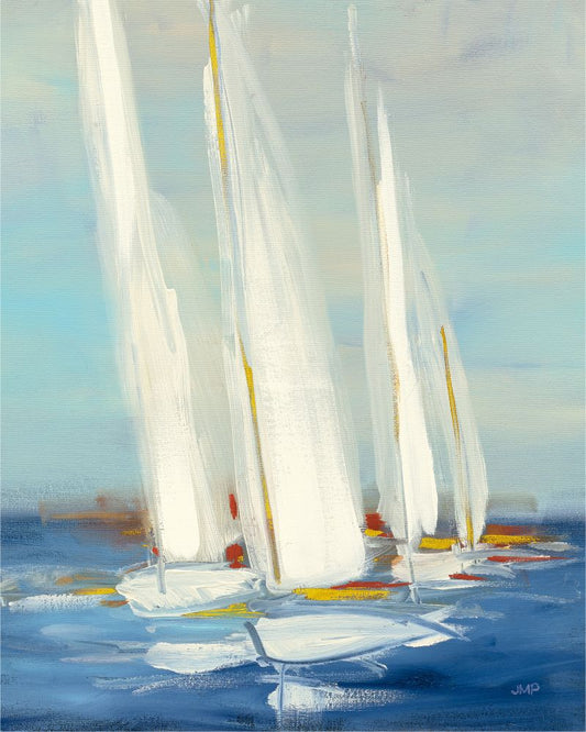 Summer Regatta II in Boxed Canvas