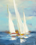 Summer Regatta III in Boxed Canvas