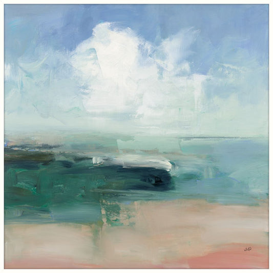 Big Clouds from the Shore on Canvas