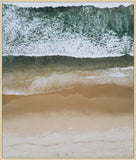 Sand and Foam on Canvas