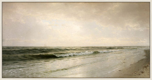 Quiet Seascape, William Trost Richards, 1883 on Canvas