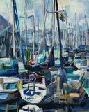 Edmonds Marina Boxed Canvas