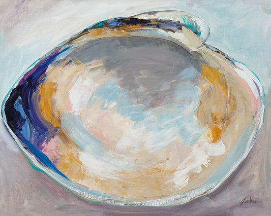 Open Quahog I Boxed Canvas