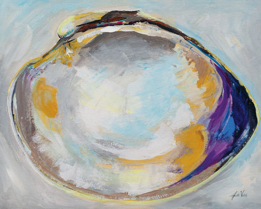 Open Quahog II Boxed Canvas