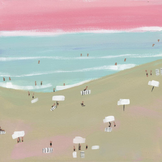 Seaside I Boxed canvas