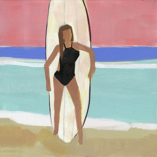 Surfer Girl II Boxed Canvas