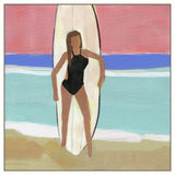 Surfer Girl II on Canvas