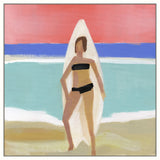 Surfer Girl III on Canvas