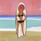 Surfer Girl IV Boxed Canvas