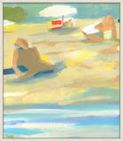 Friends on the Beach I on Canvas