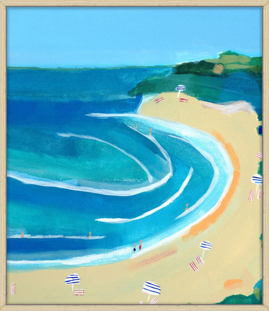 Beach Perspective I  on Canvas