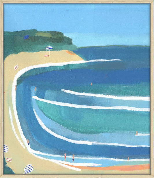 Beach Perspective II Canvas