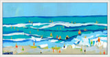 Everyone's on the Beach on Canvas