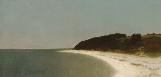 Eaton's neck Long Island. John Kensett on Boxed Canvas